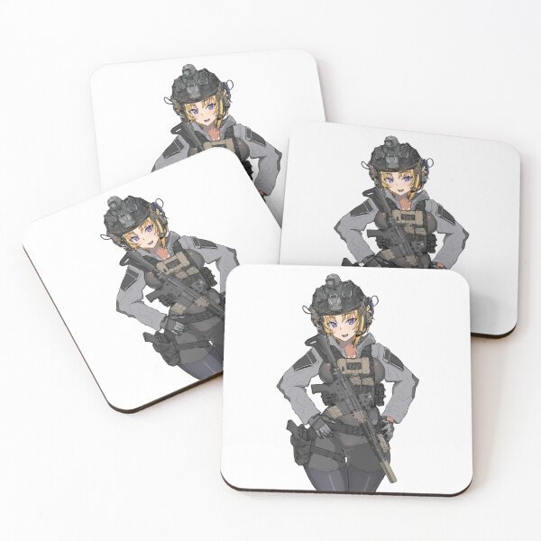 Item preview, Military Anime Girl designed and sold by kittiescuties.