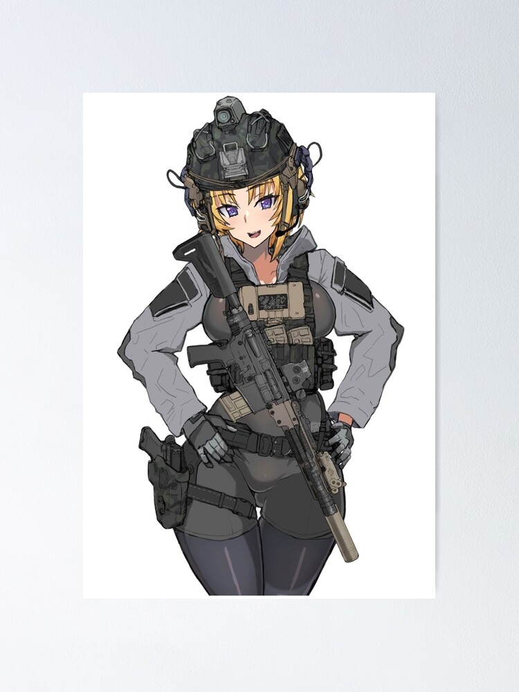 Anime Tactical Girl : r/AnimeSketch