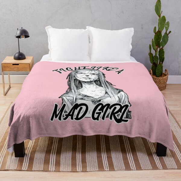 Item preview, Fight like a mad girl designed and sold by therealsadpanda.