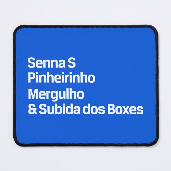 Item preview, Interlagos Corners (White) | designed and sold by PixelsandPulp.