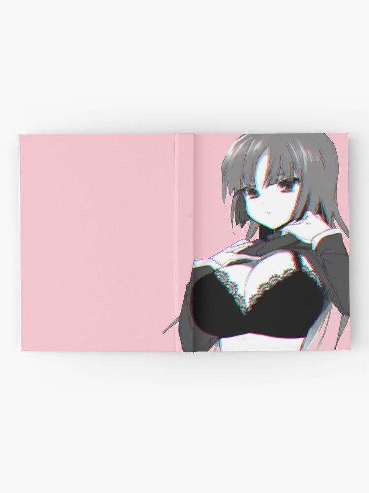 Lewd Titty Drop Aesthetic Anime Waifu Hardcover Journal for Sale by  therealsadpanda
