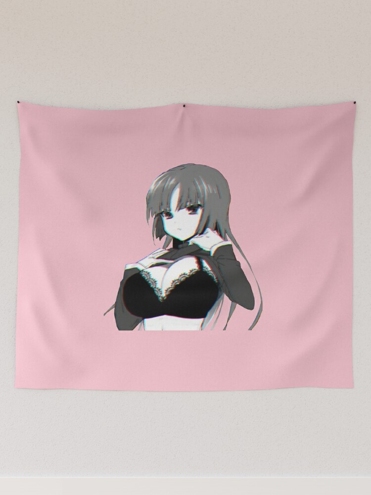 Lewd Titty Drop Aesthetic Anime Waifu Tapestry for Sale by therealsadpanda