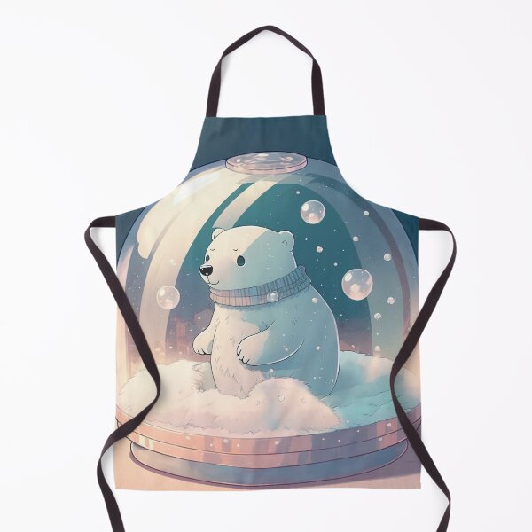 Item preview, Polar bear snow globe designed and sold by NattyCorvus.