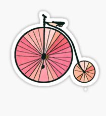 Old bicycle Sticker