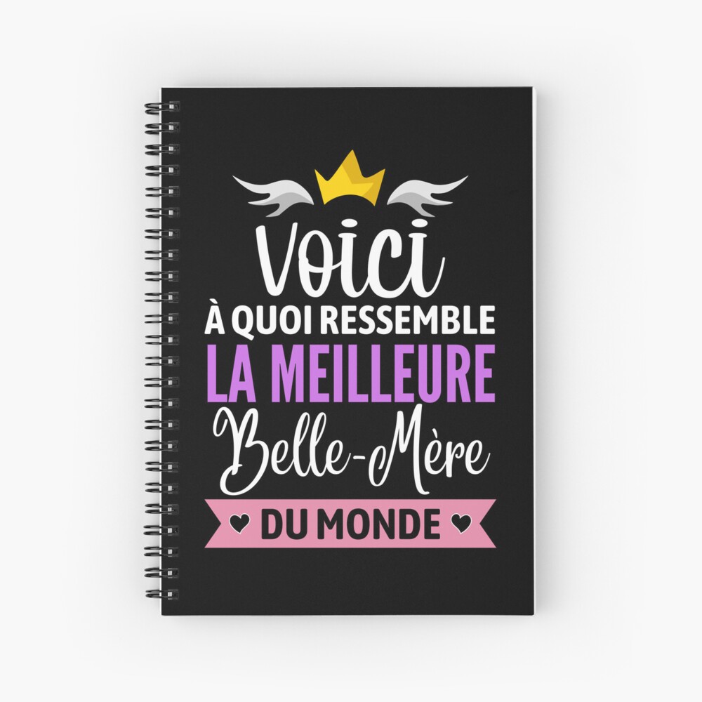 Voila A Quoi Ressemble La Meilleure Belle Mere Du Monde Humour Femme Belle Mère Cadeau Spiral 