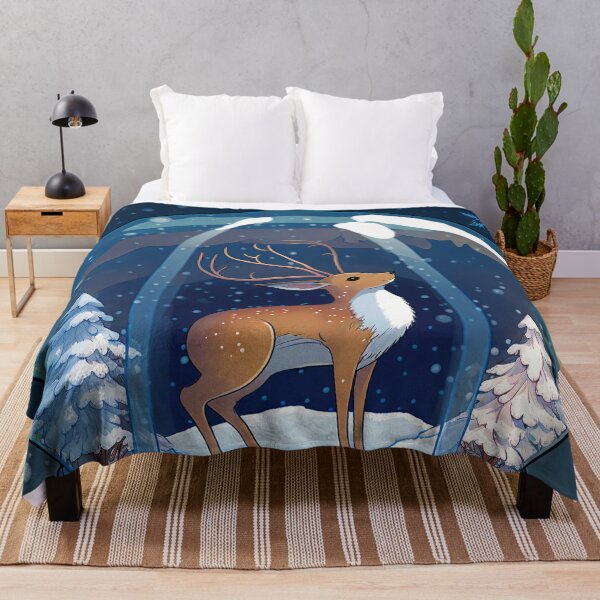 Item preview, Deer Snow Globe designed and sold by NattyCorvus.