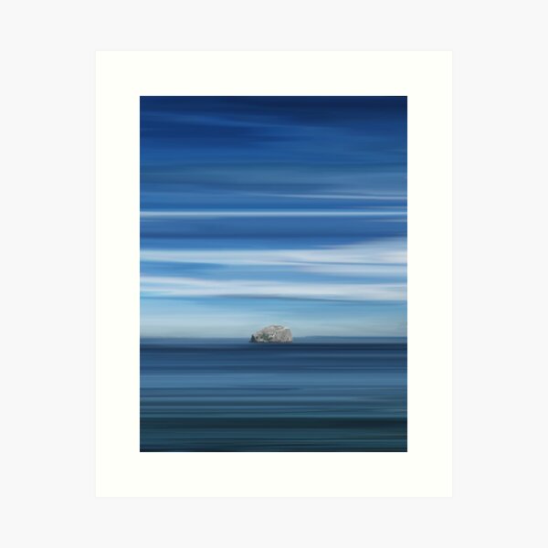 Item preview, Bass Rock (Last day of Summer) designed and sold by bluefinart.