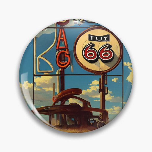 Artikelvorschau, Nostalgie: Beschilderung der Route 66 entworfen und verkauft von 90snerd.