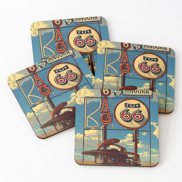 Artikelvorschau, Nostalgie: Beschilderung der Route 66 entworfen und verkauft von 90snerd.