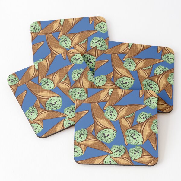 Item preview, Mint Chocolate Chip Ice Cream designed and sold by DreamFruit11.