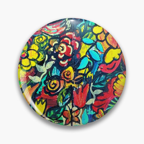 Item preview, Summer Garden with Birds designed and sold by ViaWolff.