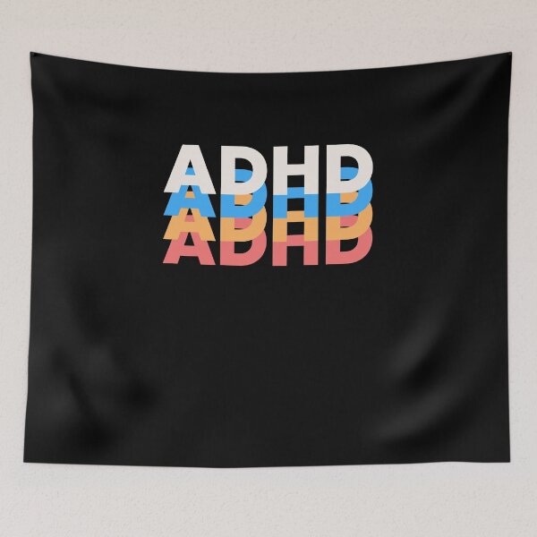 Item preview, ADHD Joke designed and sold by BuraxisQuotes.