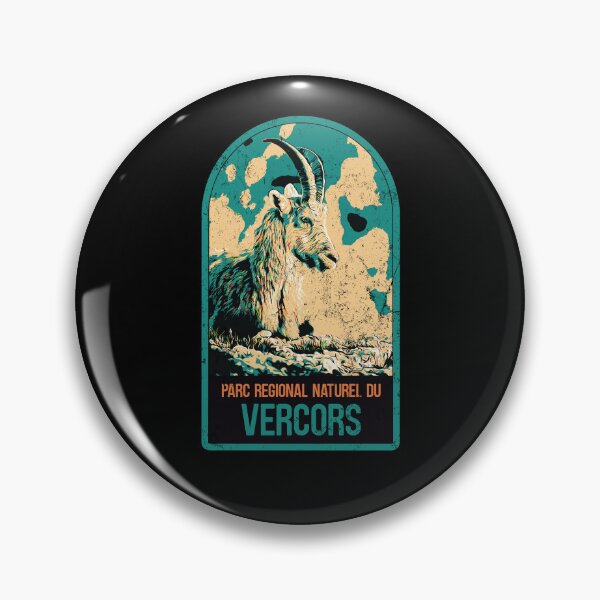 Item preview, Vercors Regional Natural Park Alps France,Europe hiking, Alpine ibex designed and sold by Lemomo-zoo.