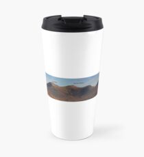 Grey Corries Panorama (with text) Travel Mug