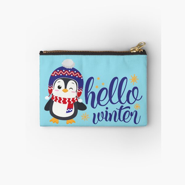 Item preview, Hello Winter - Cute Penguin in Winter Outfit designed and sold by Trinket-Trickster.
