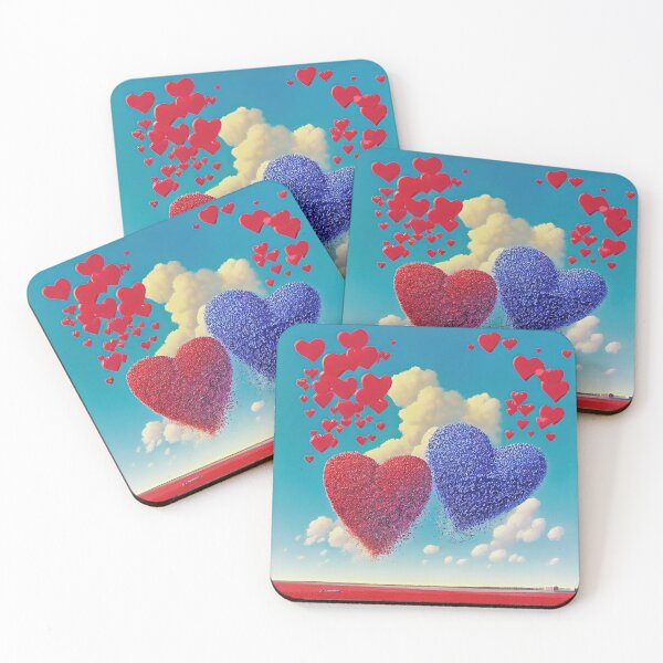 Item preview, Hearts in the sky designed and sold by Arthoughts.