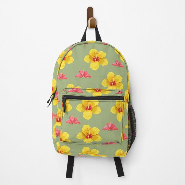 Item preview, Green Tropical Flowers designed and sold by Marie Sims.