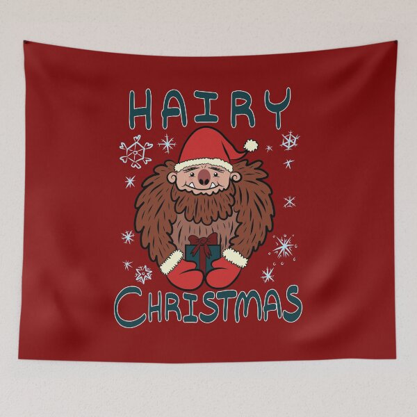Item preview, Hairy Christmas designed and sold by stevenselbyart.