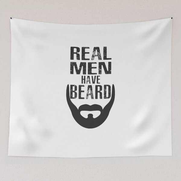 Item preview, Real Men Have Beard designed and sold by overstyle.