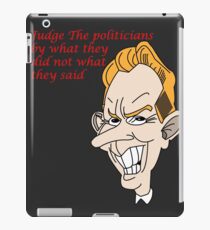 Vinilo o funda para iPad Político