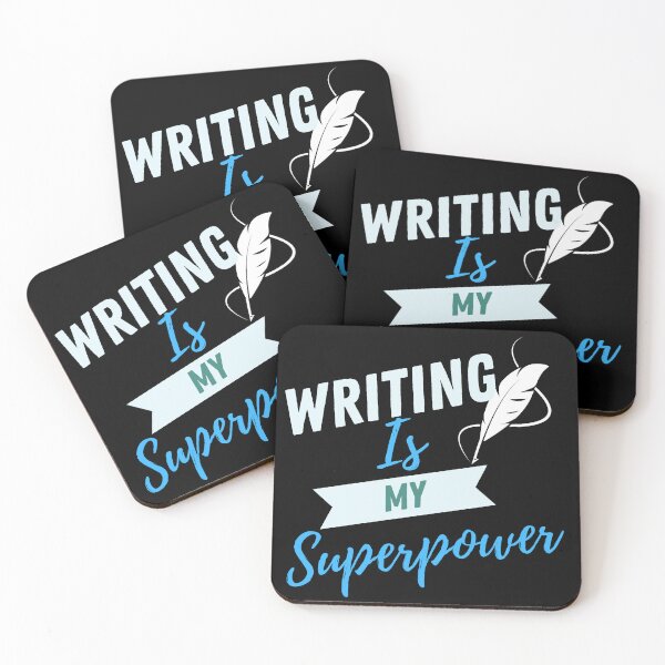 Item preview, writing is my superpower designed and sold by writersstyle.