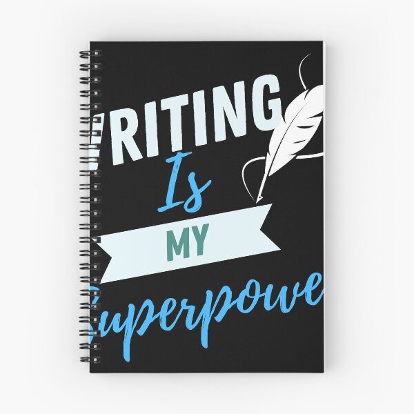 Item preview, writing is my superpower designed and sold by writersstyle.