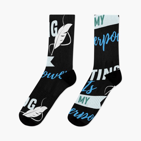 Item preview, writing is my superpower designed and sold by writersstyle.