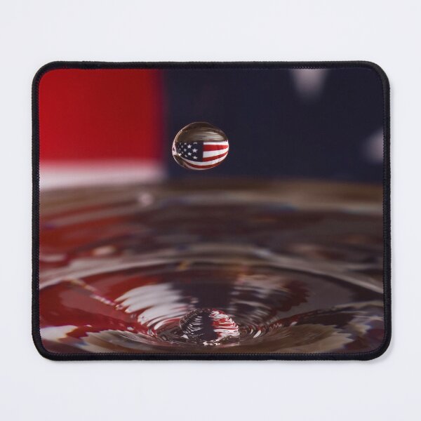 Item preview, Patriotic Water Drop designed and sold by photocatphoto.