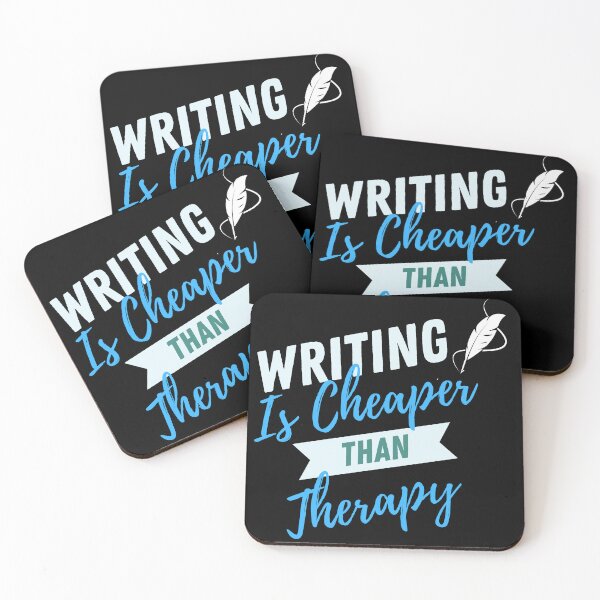 Item preview, Writing is cheaper than therapy designed and sold by writersstyle.