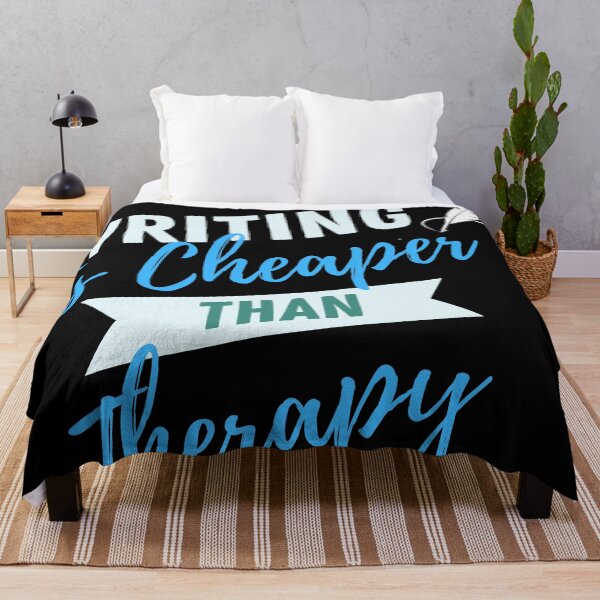 Item preview, Writing is cheaper than therapy designed and sold by writersstyle.