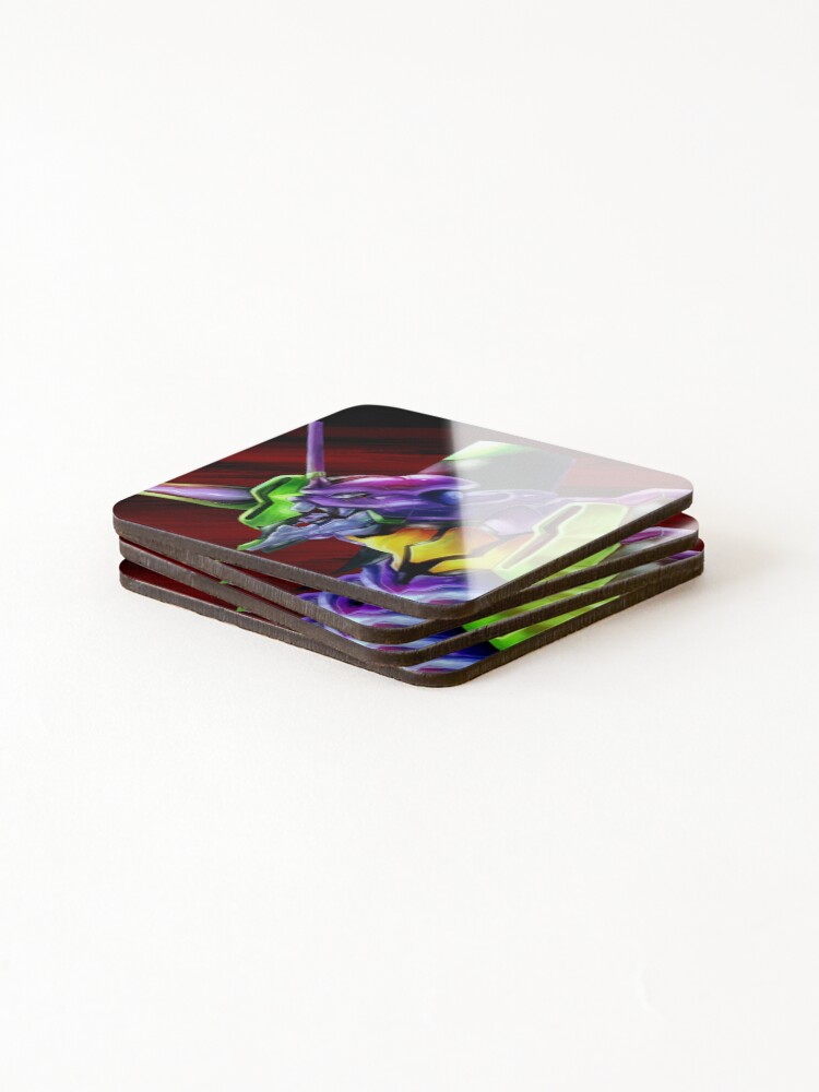 Thumbnail 4 of 5, Coasters (Set of 4), Unit-01 designed and sold by qualitysof17.