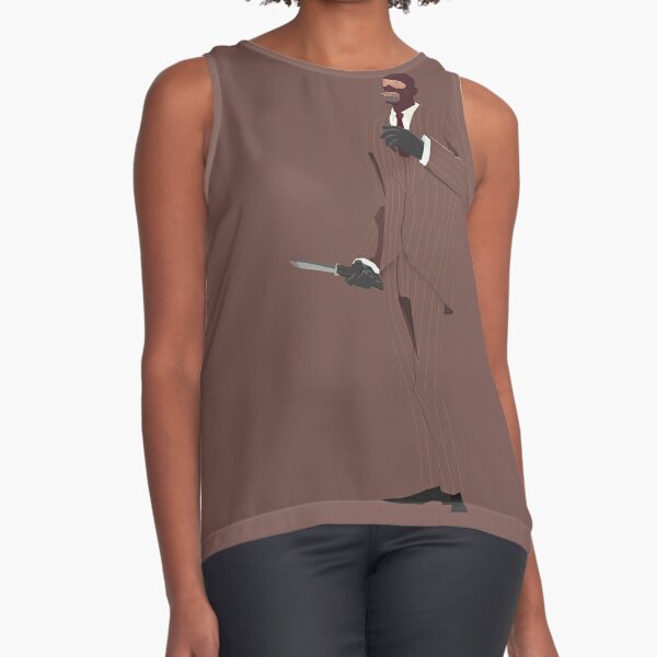 Team Fortress 2 Spy Sleeveless Top For Sale By Yoshisaredragon Redbubble 0643