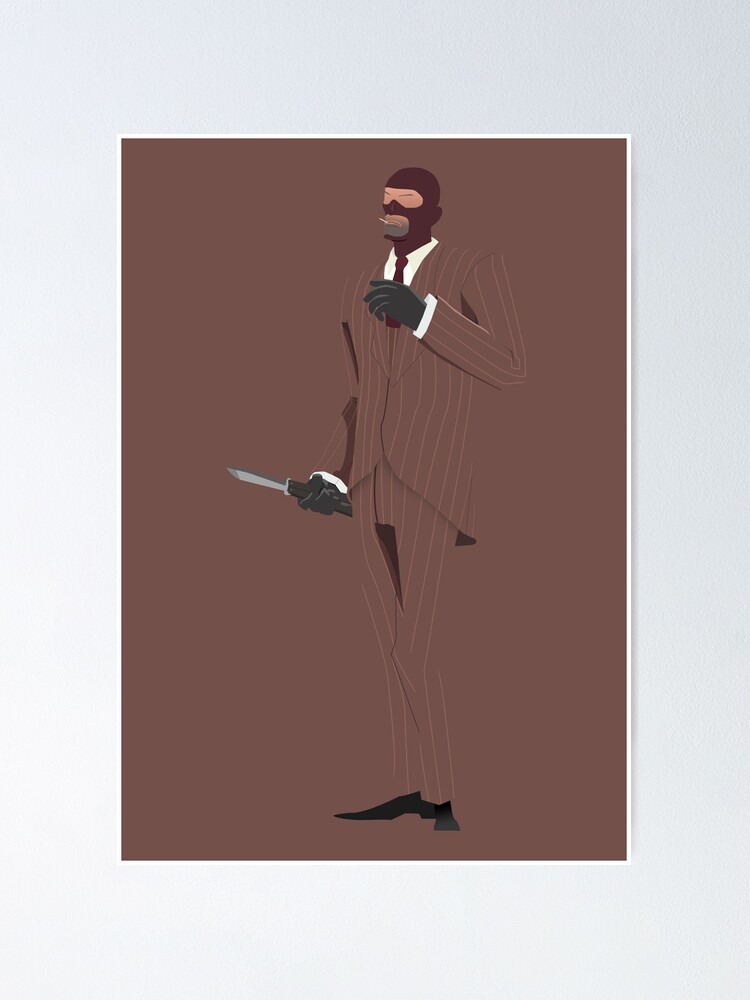 Team Fortress 2 Spy Poster For Sale By Yoshisaredragon Redbubble 8900