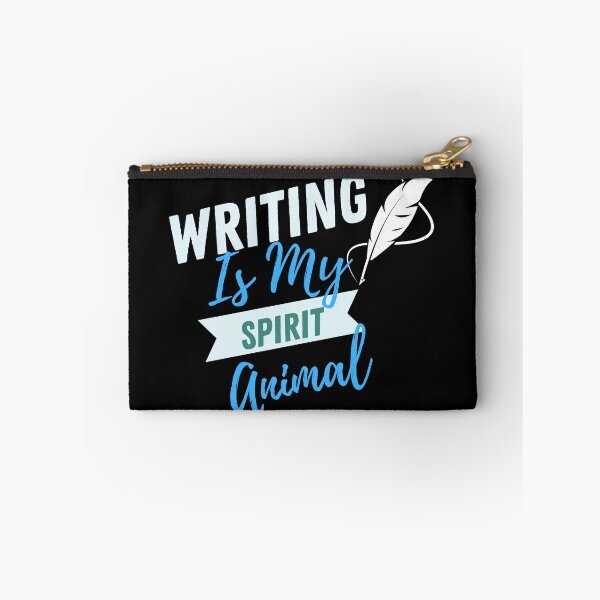 Item preview, writing is my spirit animal designed and sold by writersstyle.