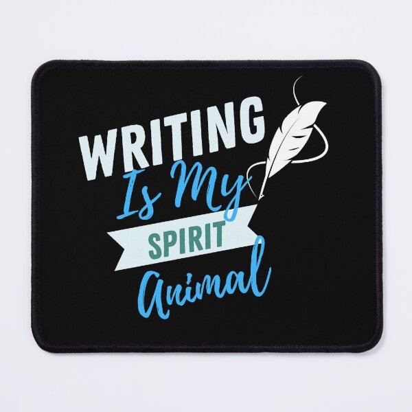 Item preview, writing is my spirit animal designed and sold by writersstyle.