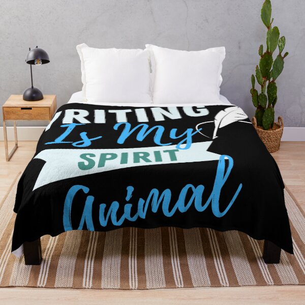Item preview, writing is my spirit animal designed and sold by writersstyle.