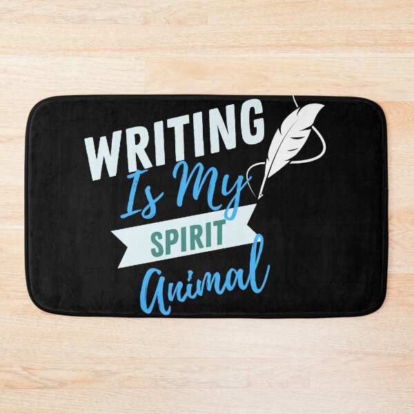 Item preview, writing is my spirit animal designed and sold by writersstyle.