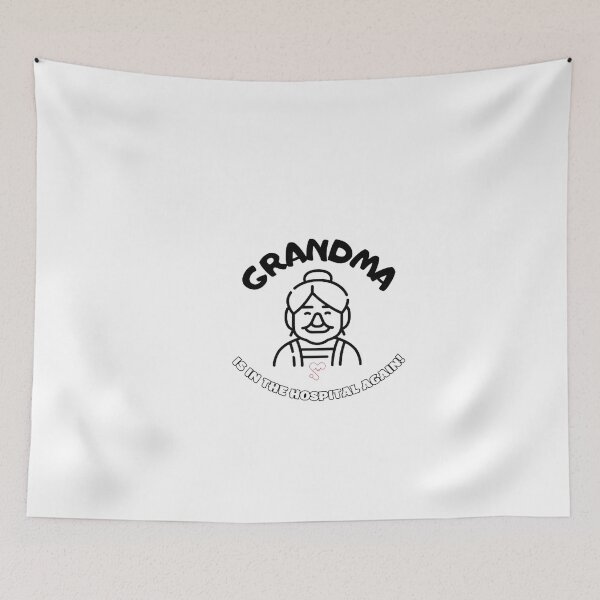 Item preview, grandma is in the hospital Essential T-Shirt Essential T-Shirt. designed and sold by JustebePositive.