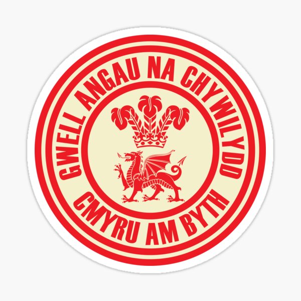 Item preview, Wales forever, Cymru am byth, in a circle design designed and sold by KoandZo.