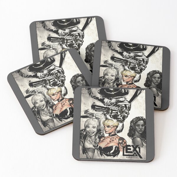 Item preview, Vampires Punks and Cowboys - Sketchbook Page designed and sold by Extrarium.