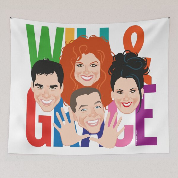 Item preview, Will and Grace designed and sold by AleMogolloArt.