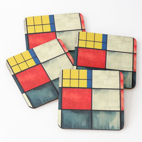 Artikelvorschau, Piet Mondrian entworfen und verkauft von ComicsFactory.