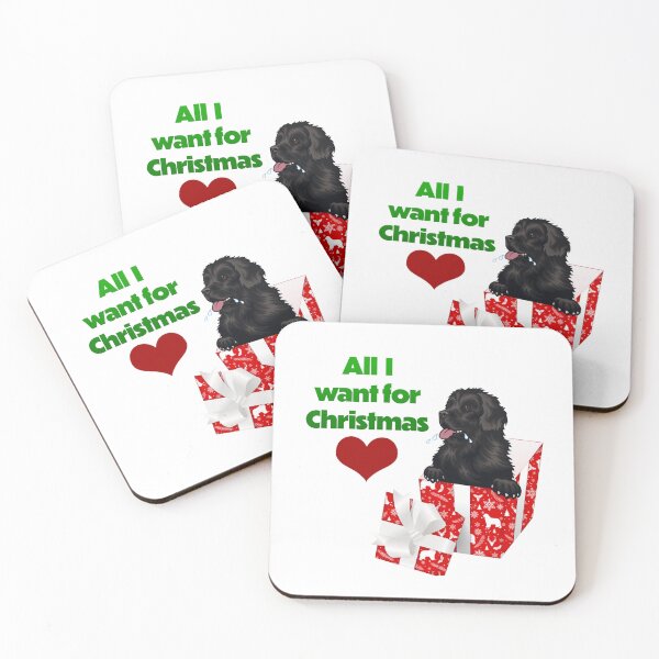 Item preview, Newfie for Christmas designed and sold by Christine Mullis.