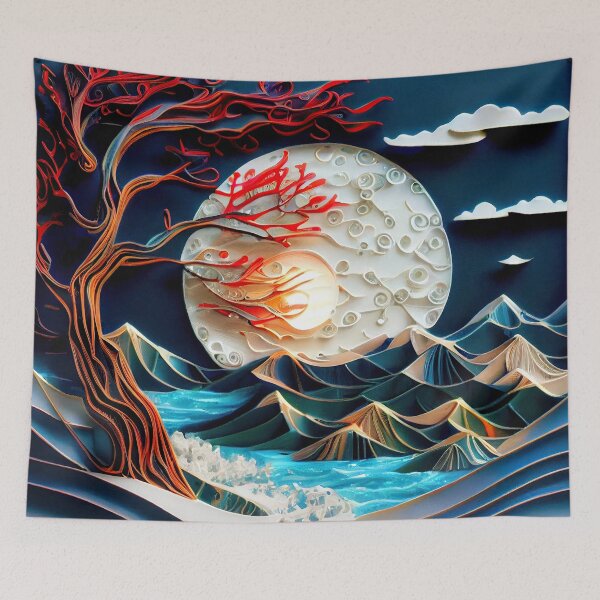 Item preview, Zen landscape designed and sold by CEVmemories.