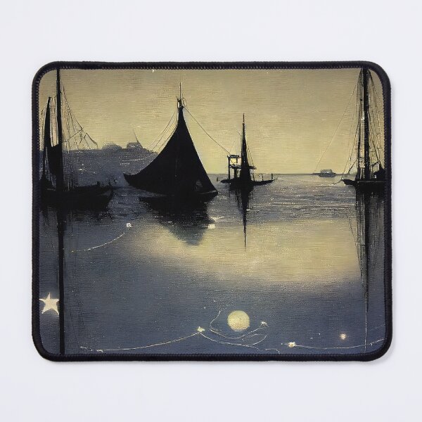 Item preview, Dawn in the marina designed and sold by SenkiAlphonse.