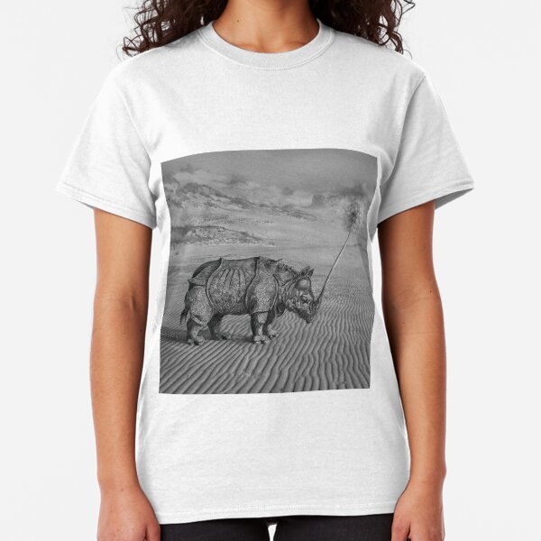 Rhino from Library Classic T-Shirt