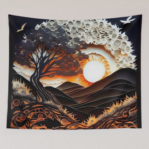 Item preview, Zen landscape designed and sold by CEVmemories.