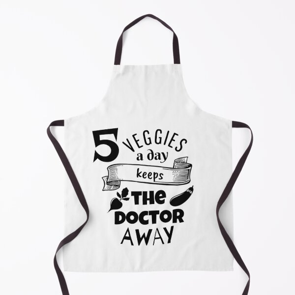 Item preview, 5 veggies a day keeps the doctor away designed and sold by SandraC-Duarte.