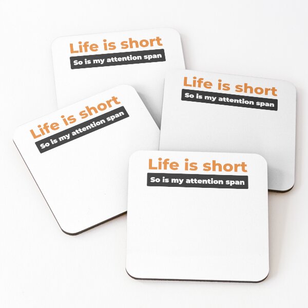 Item preview, ADHD Joke designed and sold by BuraxisQuotes.