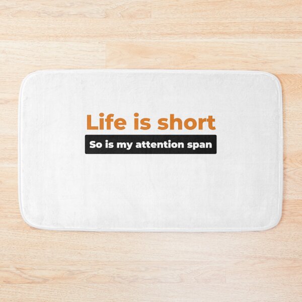Item preview, ADHD Joke designed and sold by BuraxisQuotes.
